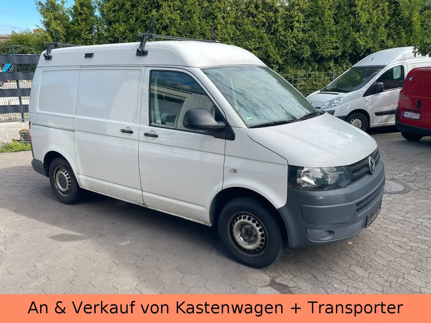 Volkswagen T5 Transporter 2.0 Mittelhochd.- TÜV NEU - KLIMA Weiß - 1
