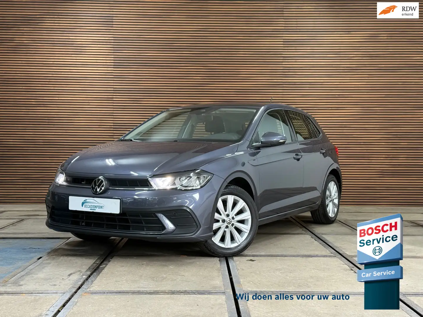 Volkswagen Polo 1.0 TSI DSG Life | Virtual Cockpit | DAB | Navi | Grijs - 1
