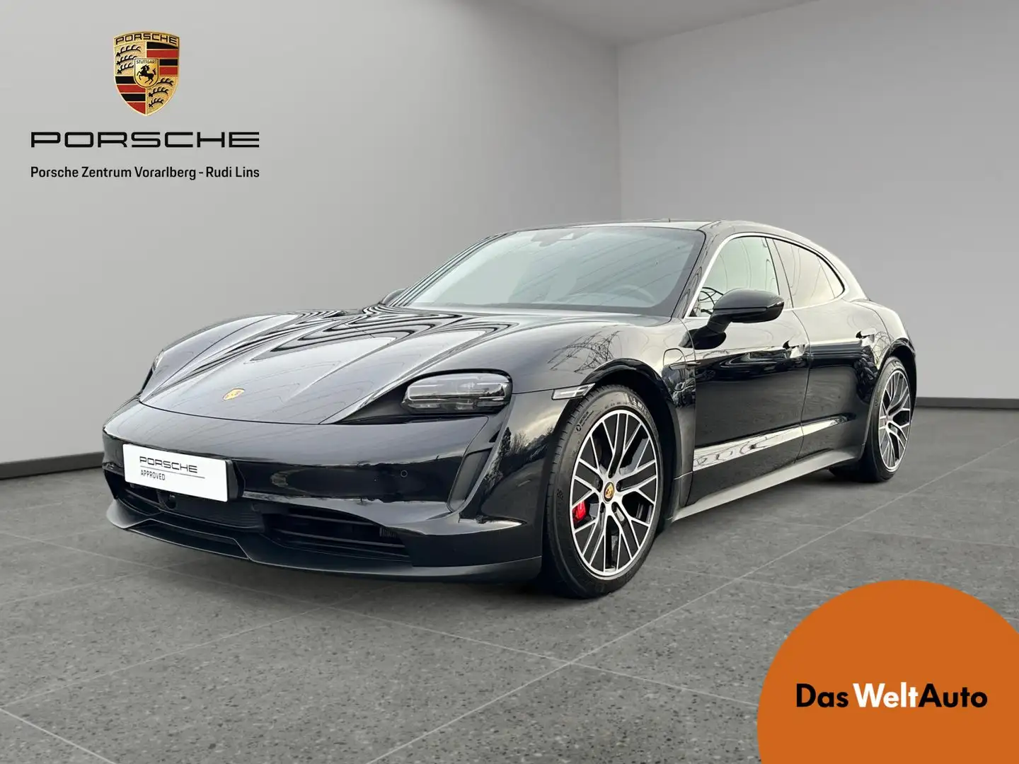 Porsche Taycan 4S Sport Turismo Schwarz - 1
