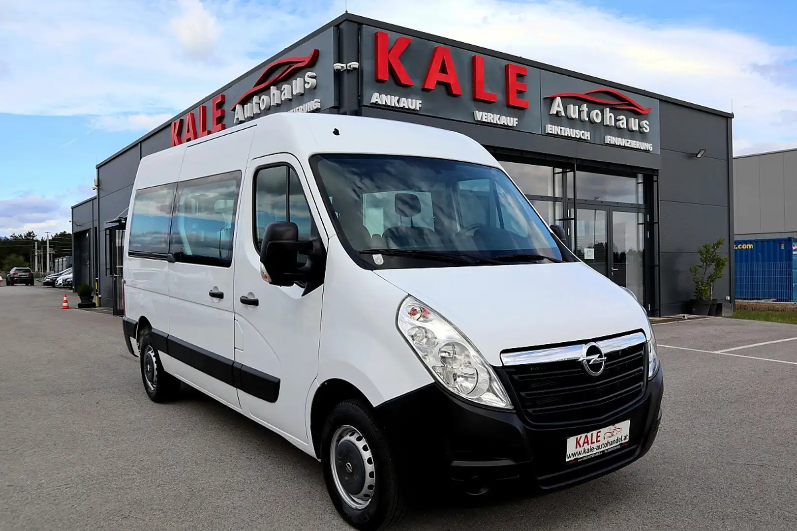 Opel Movano L2H2 2,3 CDTI BiTurbo BI 3,3t*1.Besitz*9-Sitzer* Weiß - 1