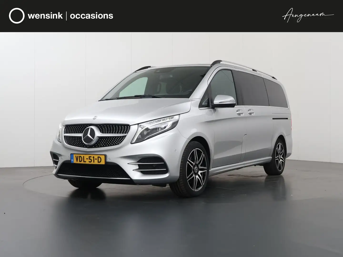 Mercedes-Benz V 300 300d | L2 DUBBEL CABINE | AUT. | AVANTGARDE | AMG Zilver - 1