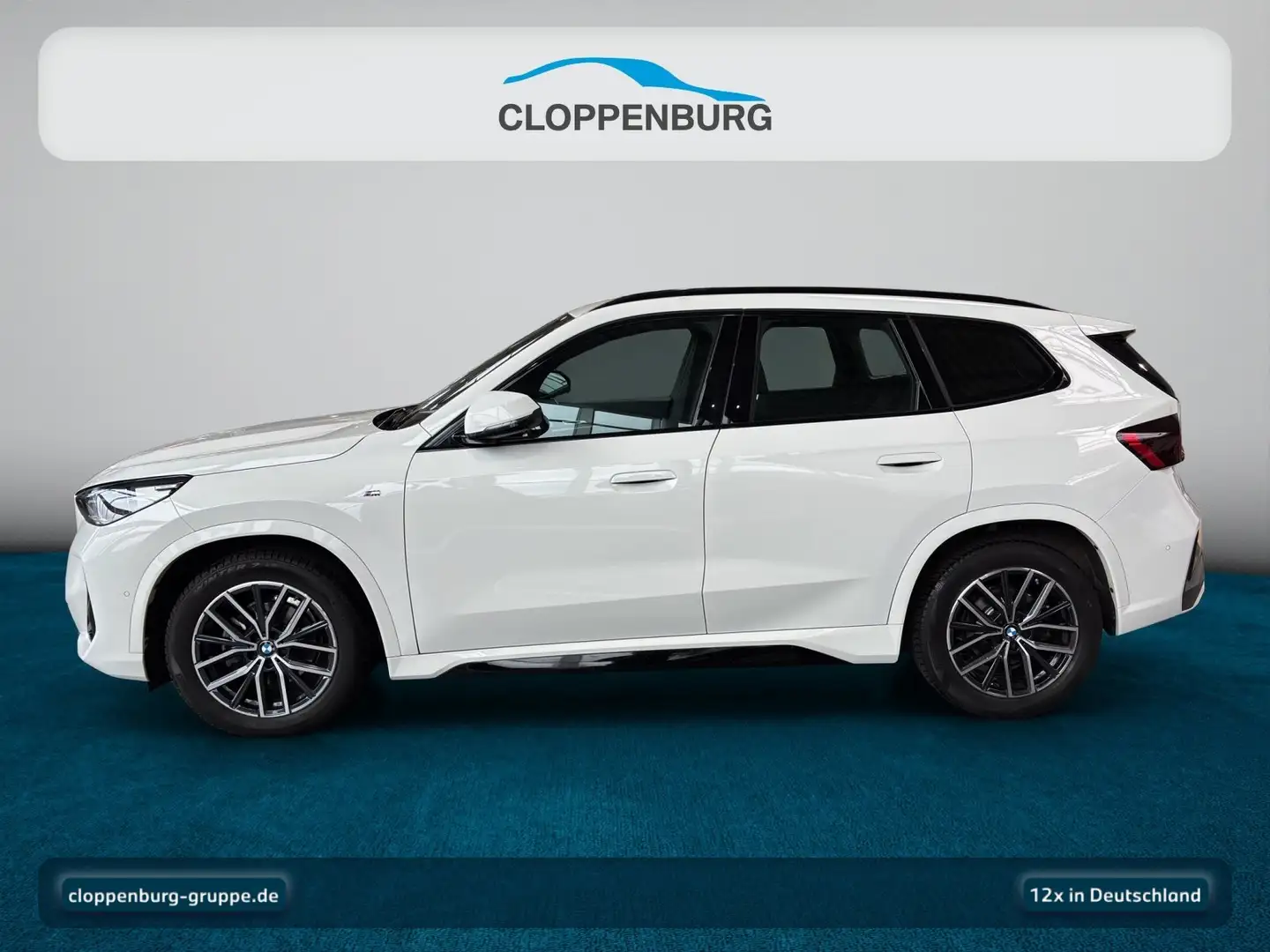BMW X1 xDrive20d M Sportpaket Head-Up+AHK+Navi+Pano Weiß - 2