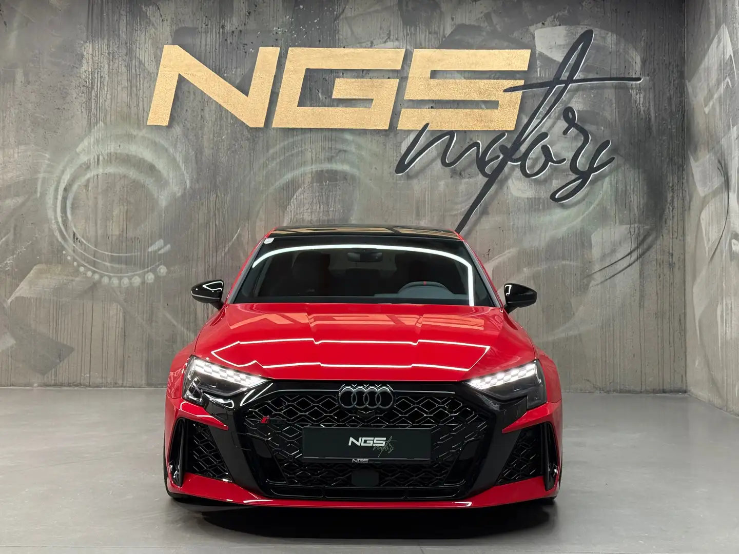 Audi RS3 Limousine (2025) PPF SCHUTZFOLIE KWV3 WHEELFORCE Rot - 2