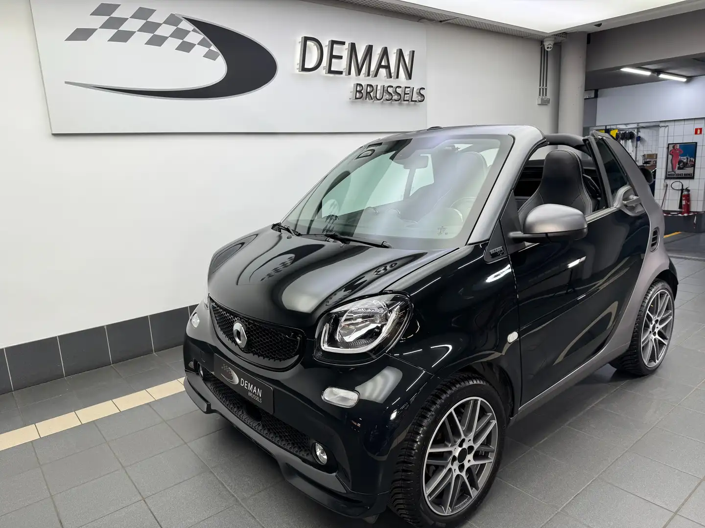 smart forTwo Cabrio Turbo Brabus Style - Sièges Cuir Brabus Nero - 1