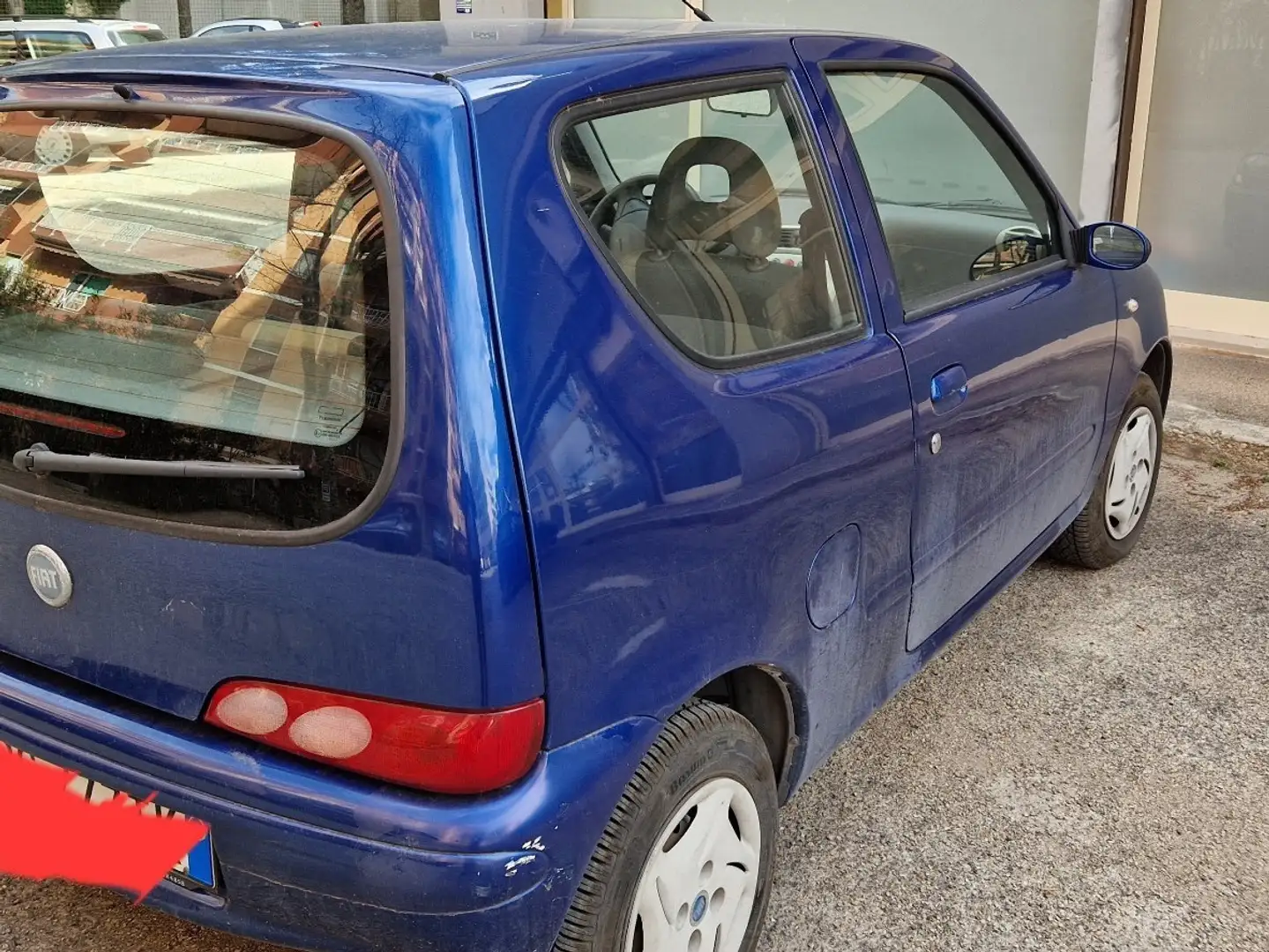 Fiat Seicento 1.1 Actual abs Azul - 1