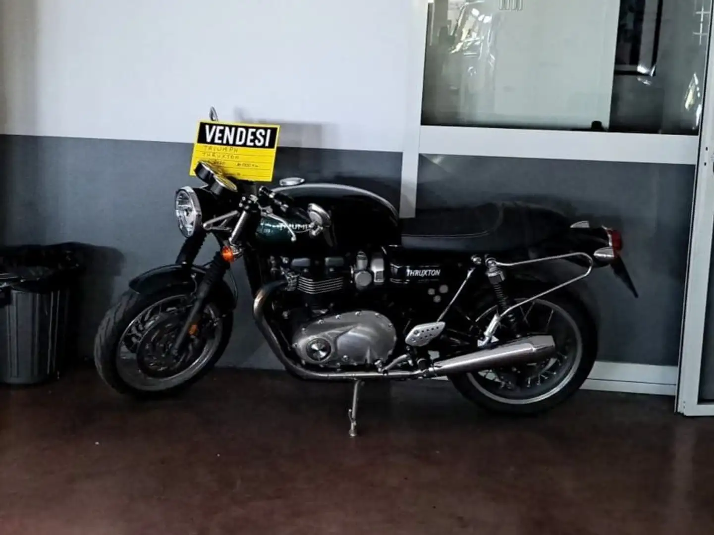 Triumph Thruxton 1200 Groen - 1