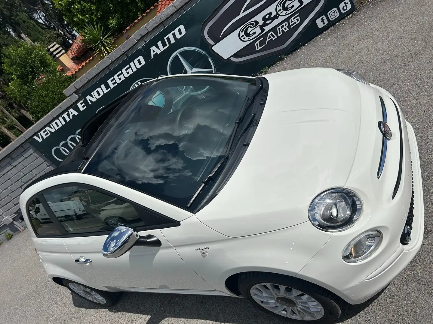 Fiat 500C 1.0 hybrid Dolcevita CABRIO 70cv Blanco - 2