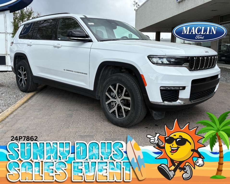 White 2024 Jeep Grand Cherokee L SUV / Crossover Four-Wheel Drive 8-Speed Automatic