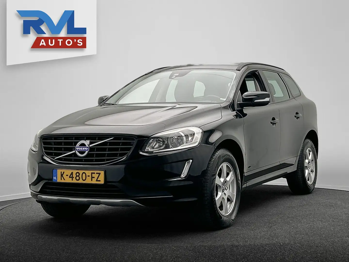 Volvo XC60 2.0 D3 FWD Momentum Trekhaak Navigatie Zitverhoger Schwarz - 1
