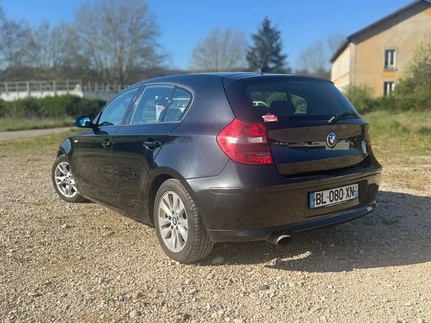 BMW 120 120d 177 ch Luxe Noir - 2