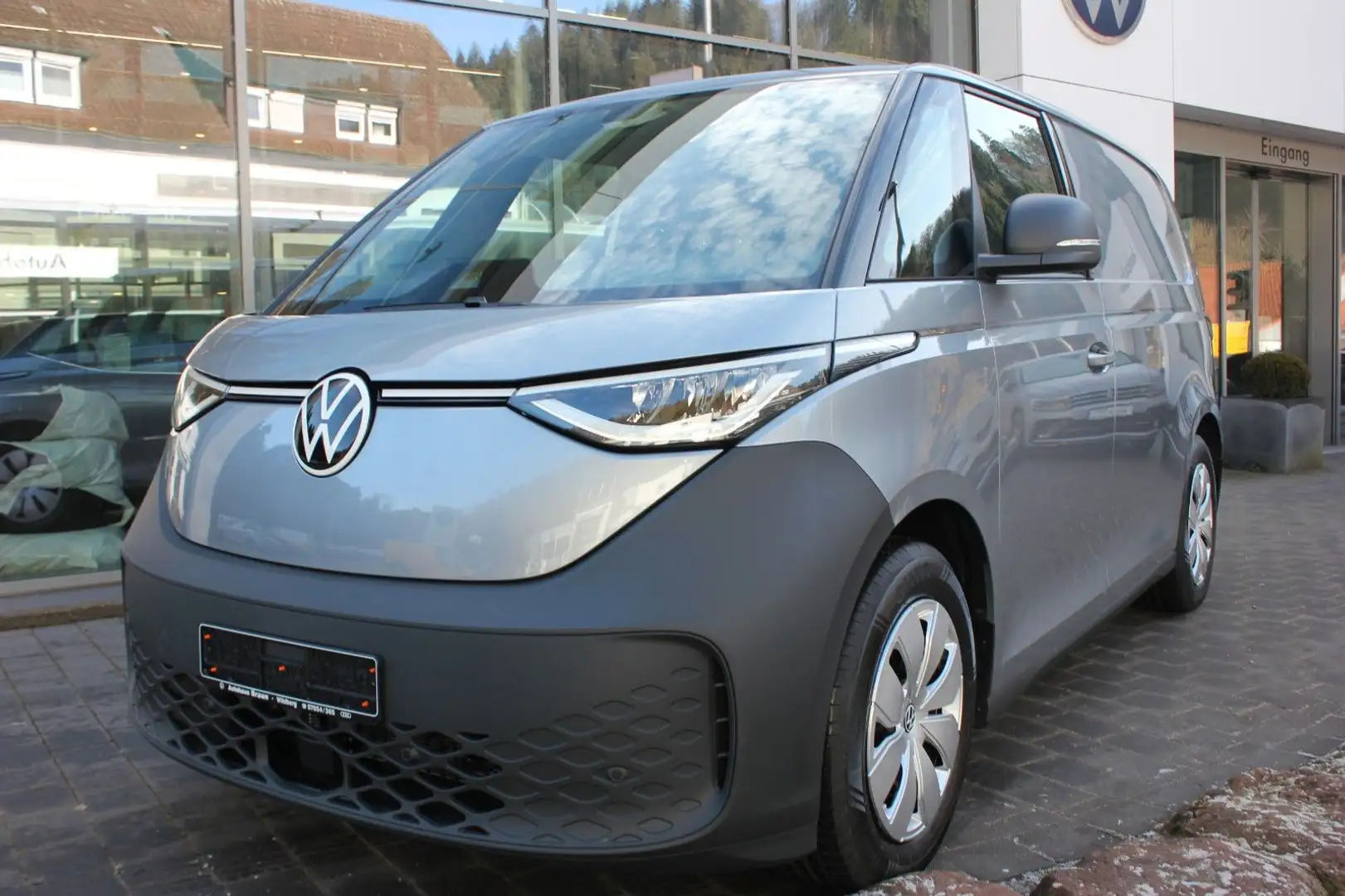 Volkswagen ID. Buzz Cargo 150 kW *AHK, Navi, LED* Stříbrná - 2