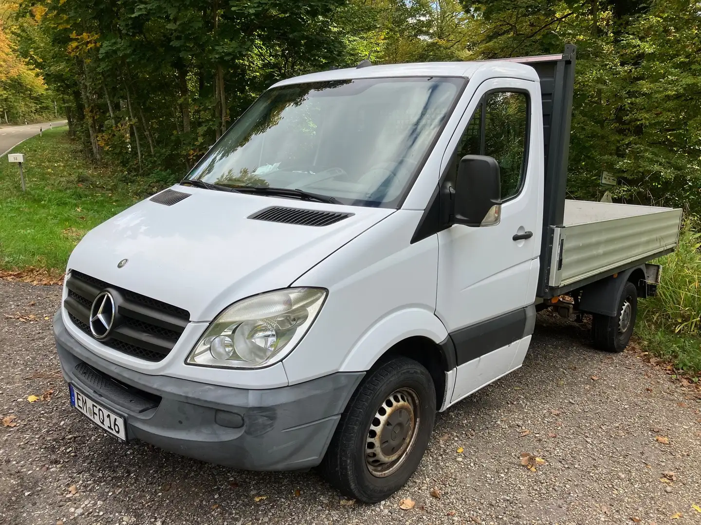 Mercedes-Benz Sprinter 313 CDI Sprinter Pritsche Weiß - 1