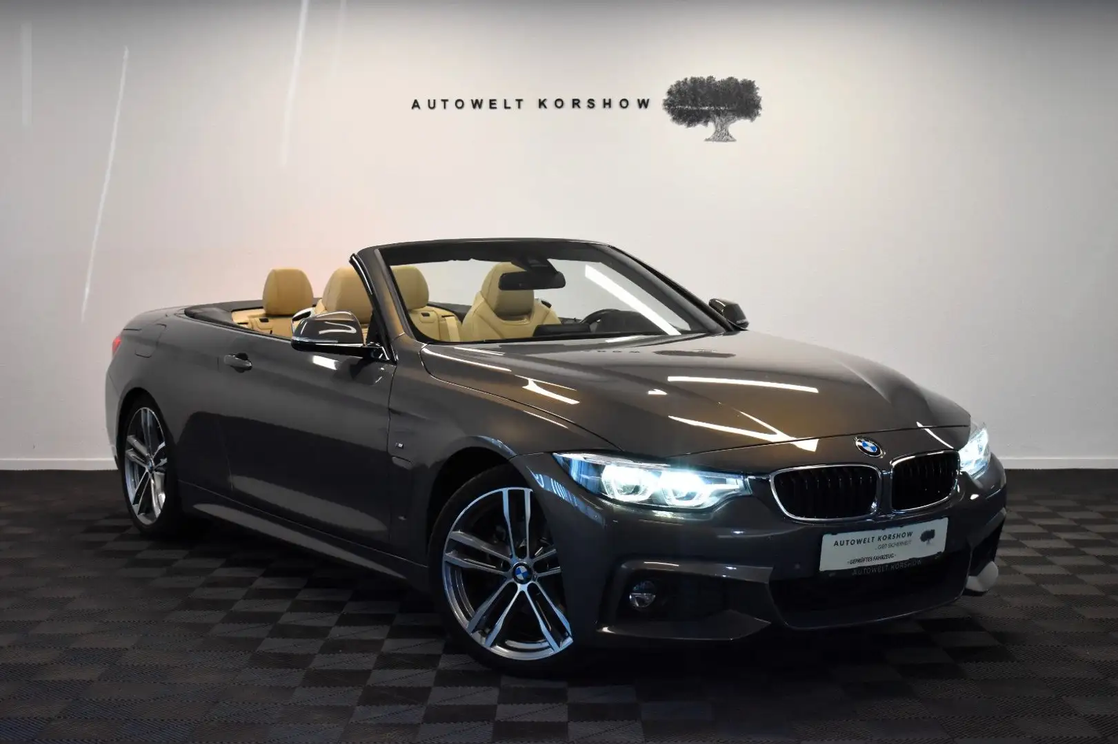 BMW 420 CABRIO *M-SPORT *HUD *MEMORY *H&K *KEYLESS White - 1