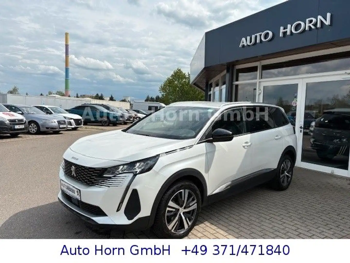 Peugeot 5008 Allure Pack Puretech 130 Weiß - 1