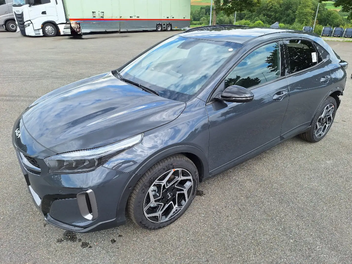 Kia XCeed 1,5T DCT7 GT-Line- teilreparierter Brandschaden Grau - 2