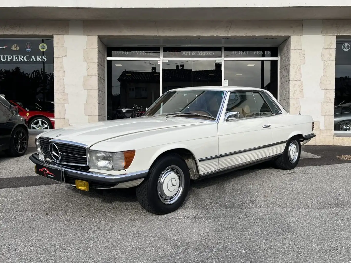 Mercedes-Benz 350 SLC Weiß - 1