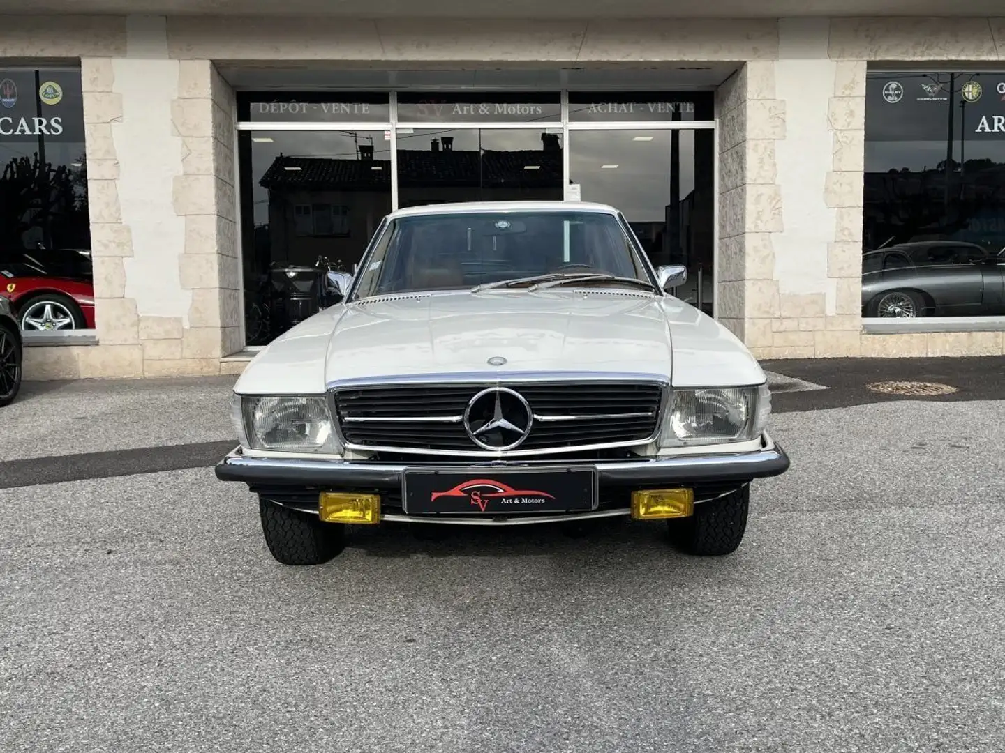 Mercedes-Benz 350 SLC Weiß - 2