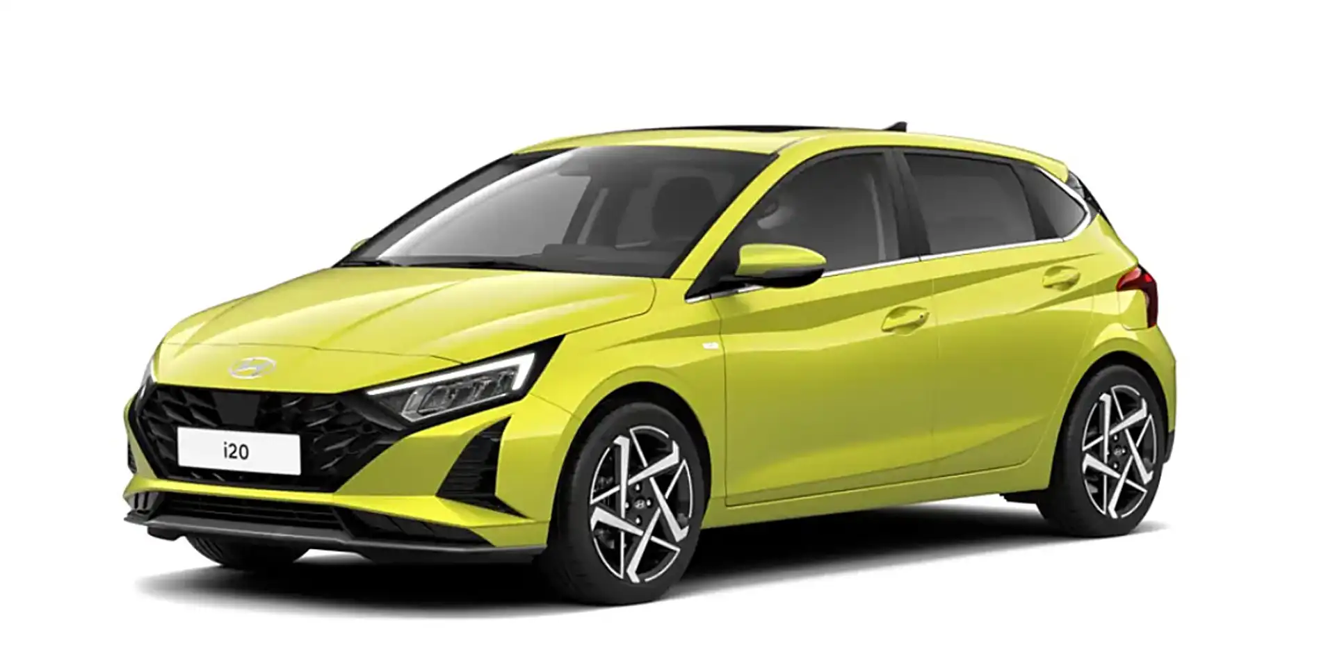 Hyundai i20 1,0 T-GDI Comfort Line Gelb - 1