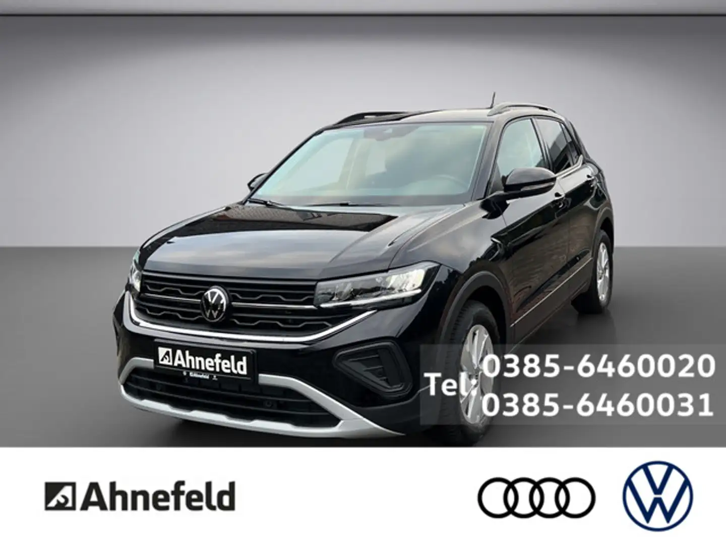 Volkswagen T-Cross Life 1.5 l TSI ACT 110 kW 150 PS 7-Gang-Doppelkupplungsg Noir - 1