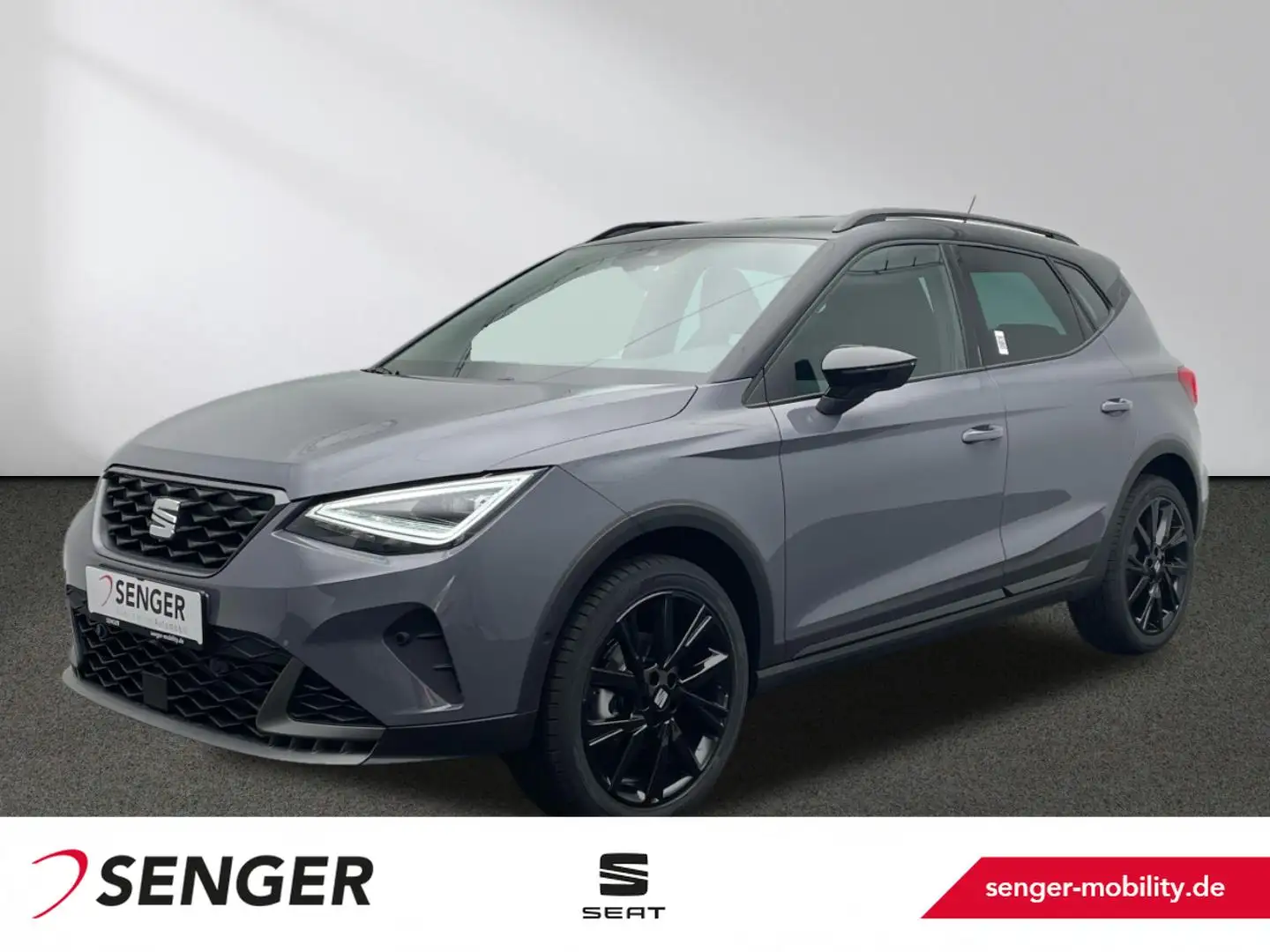 SEAT Arona FR Black Edition 1.0 TSI DSG Paket XL CAM Gris - 1