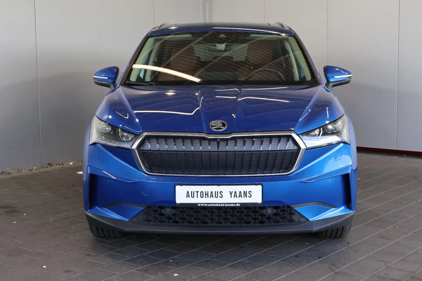 Skoda Enyaq 80 x WÄRMEPUMPE+ACC+KEY+360°+MEM+PANO+AHK Blau - 2