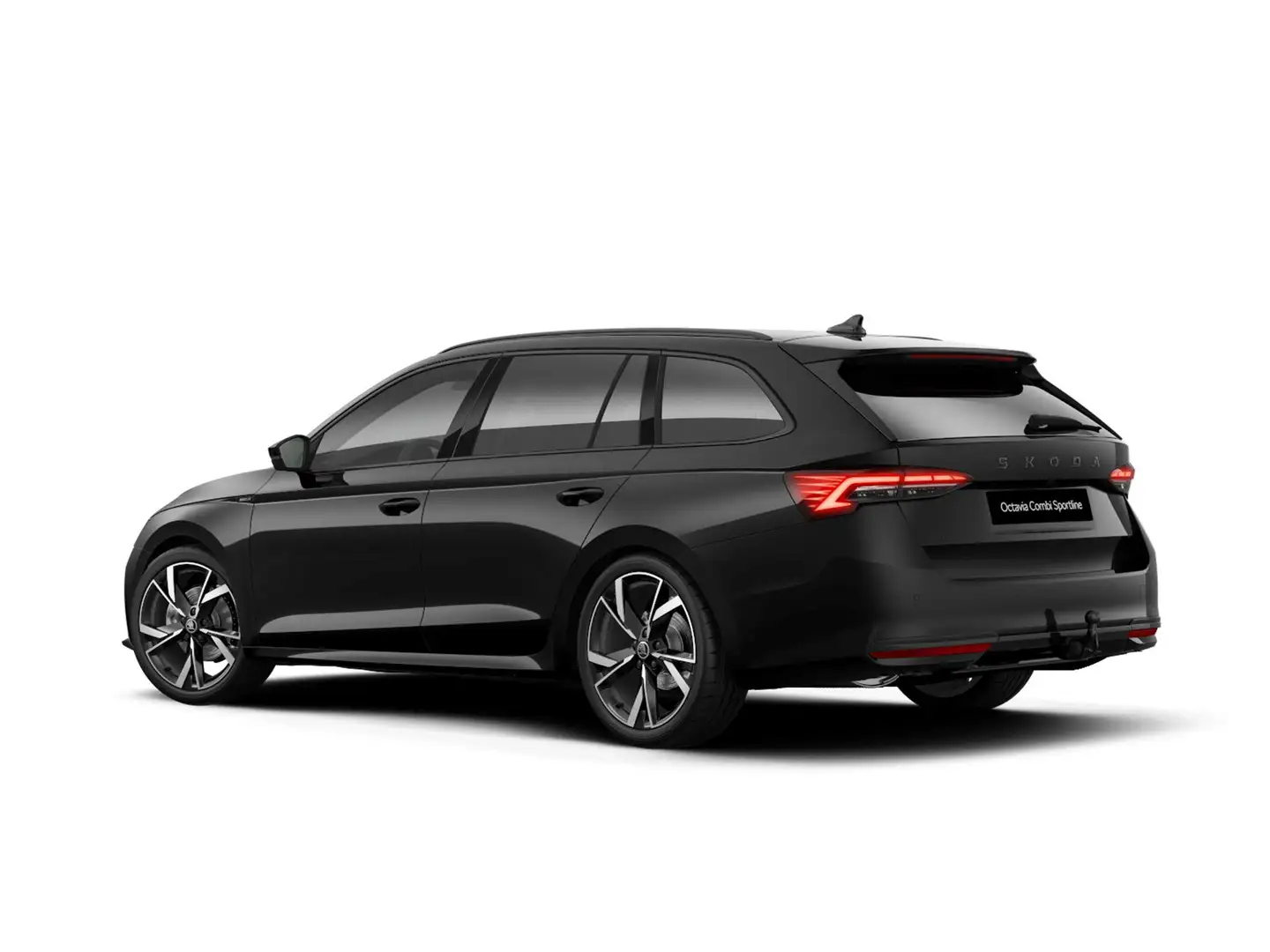 Skoda Octavia Combi Sportline Tour 1.5 TSI m-HEV 110 kW / 150 PK Zwart - 2