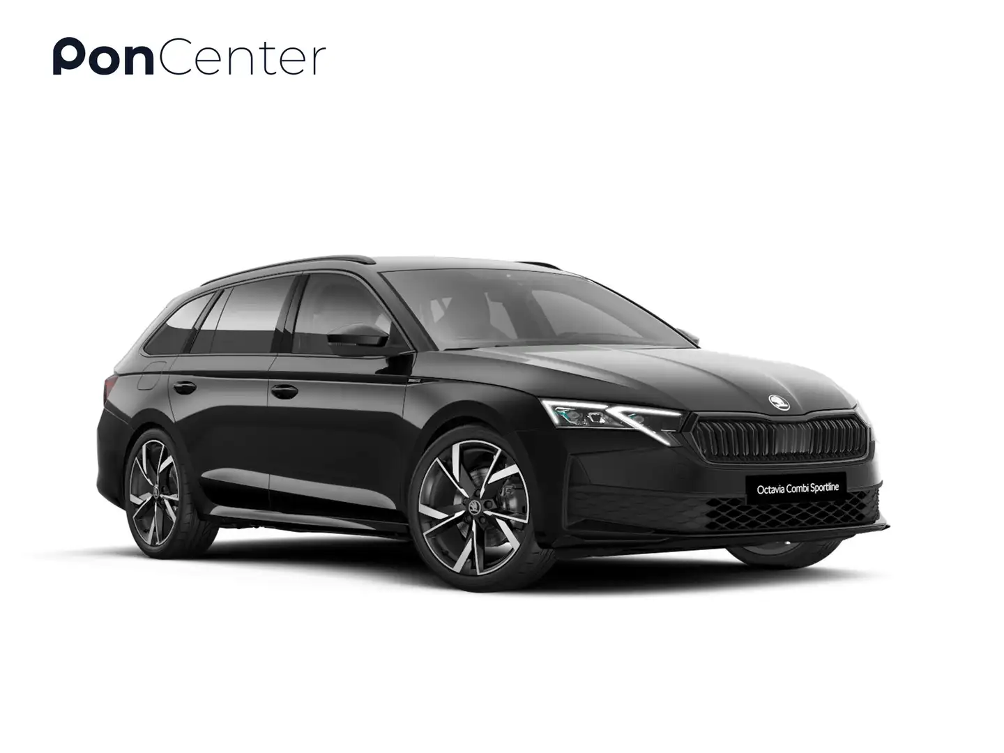 Skoda Octavia Combi Sportline Tour 1.5 TSI m-HEV 110 kW / 150 PK Zwart - 1