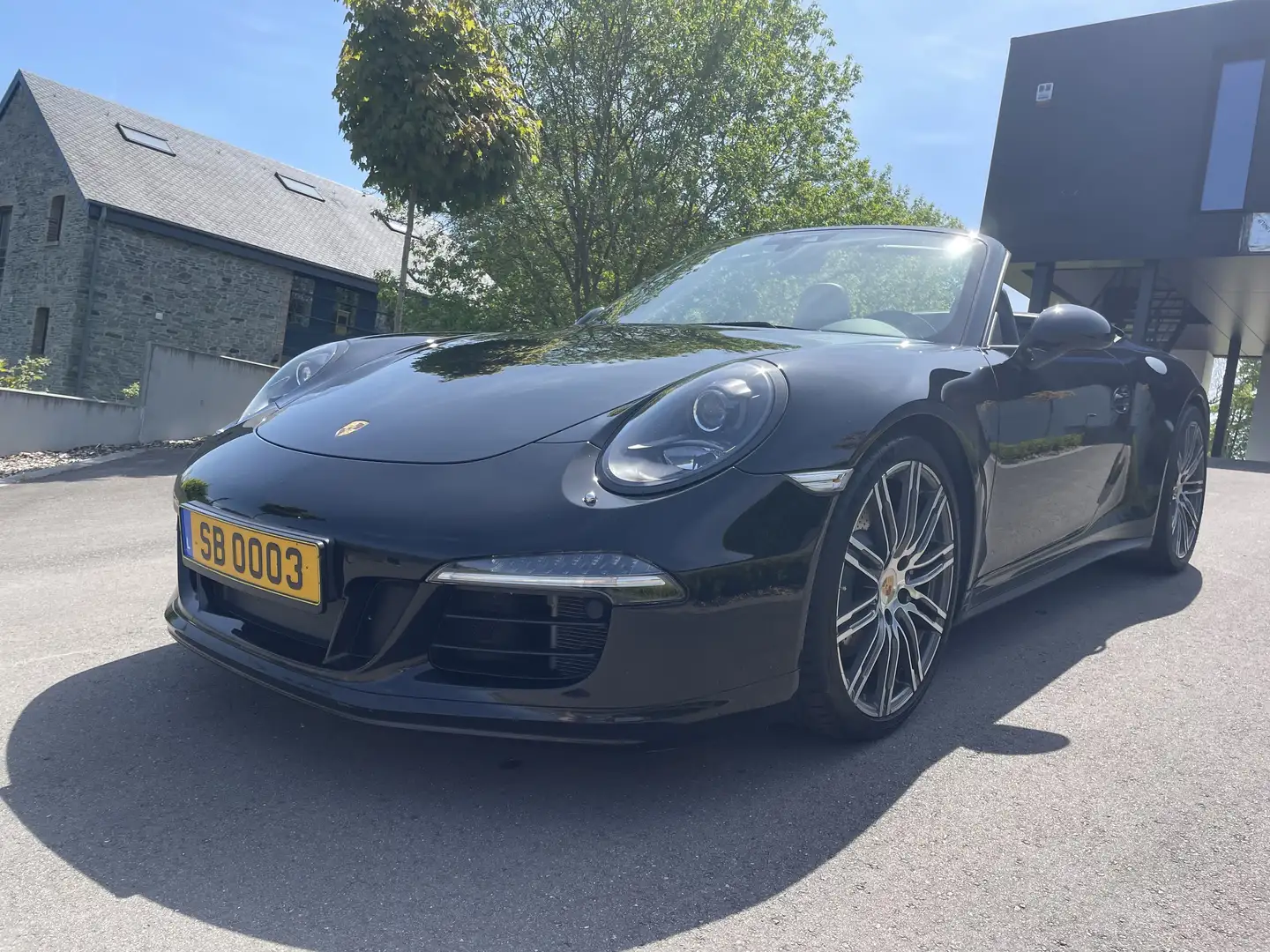 Porsche 991 carrera 4s cabrio - sport black series - chrono Noir - 1
