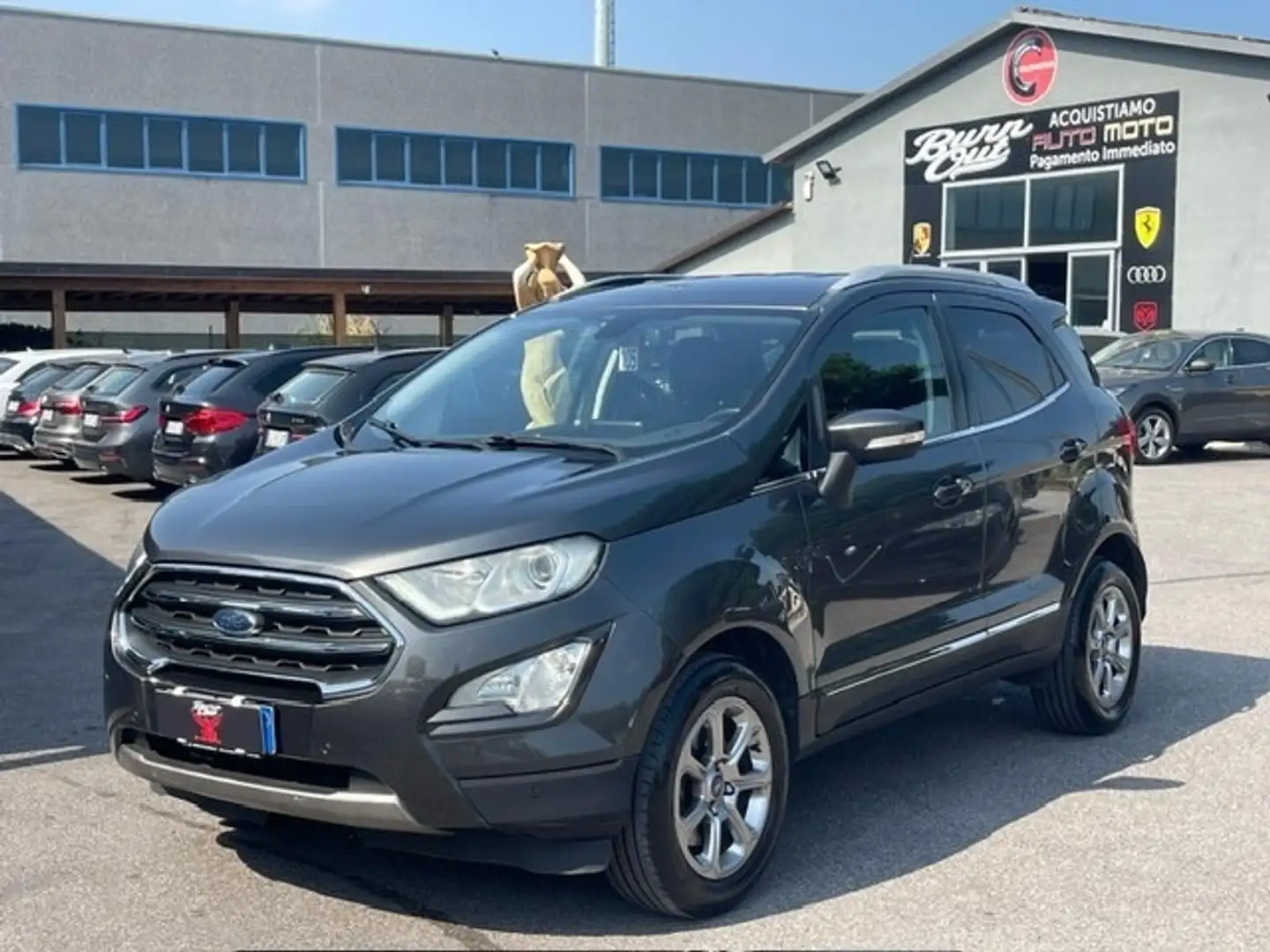 Ford EcoSport 1.0 EcoBoost 125 CV Start&Stop Titanium Grijs - 1