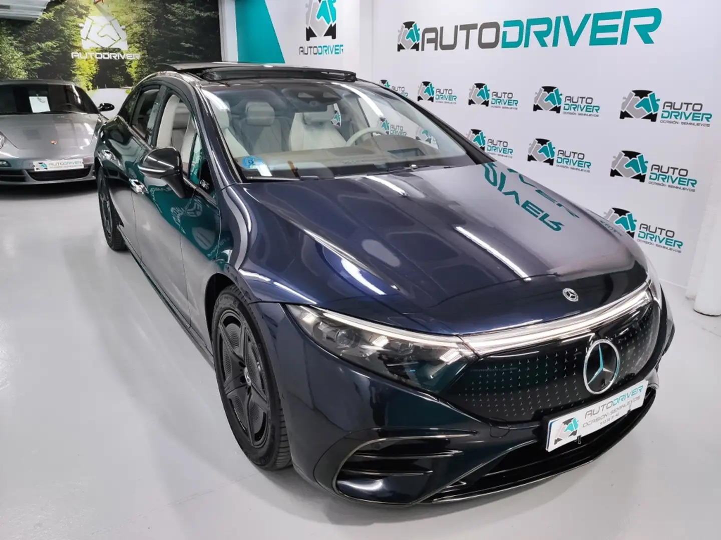 Mercedes-Benz EQS 580 4Matic Azul - 1
