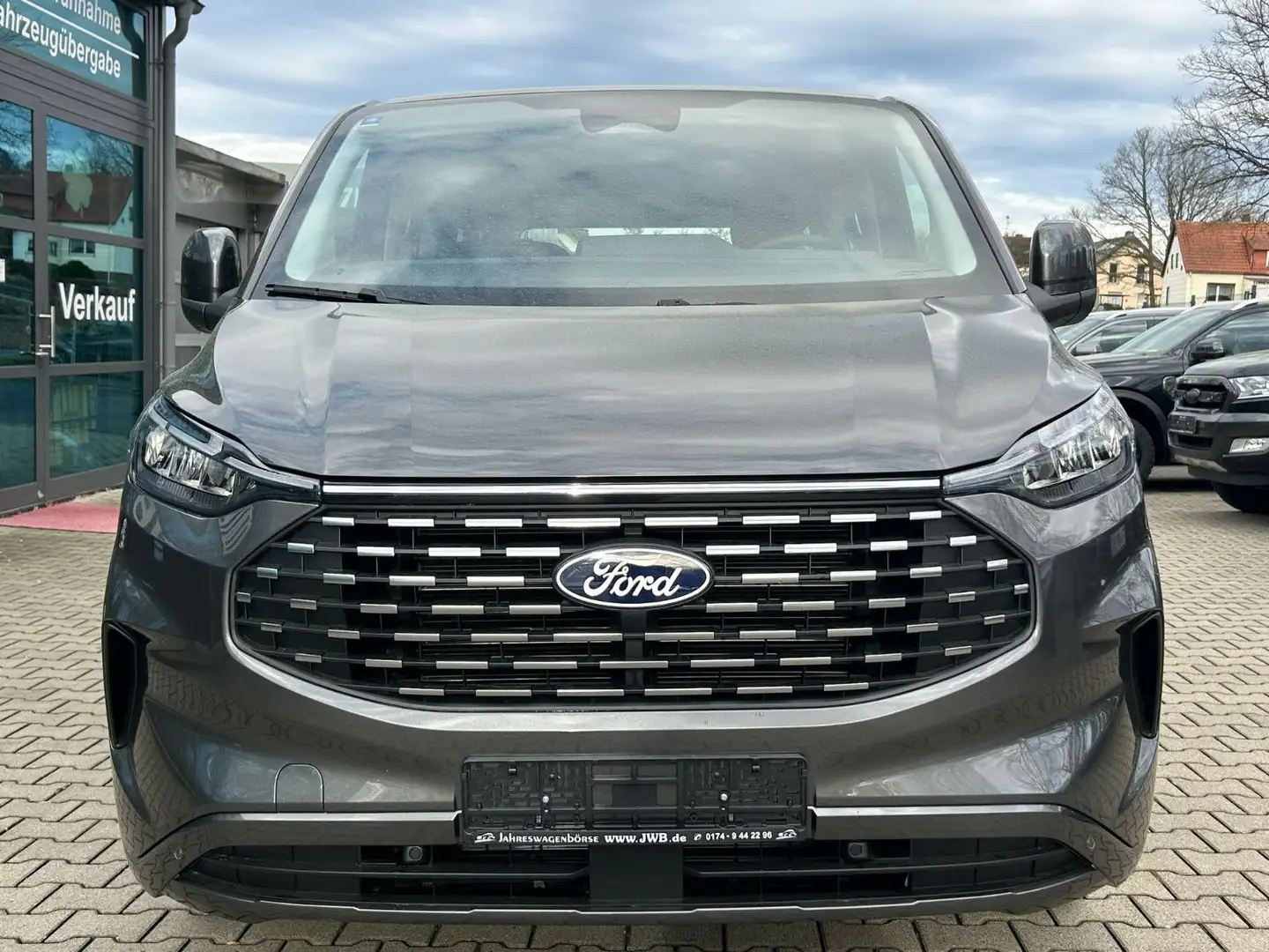 Ford Tourneo Custom Tourneo wie VW-T7 Titanium LAGER 8Sitze ACC Np62 Gris - 2