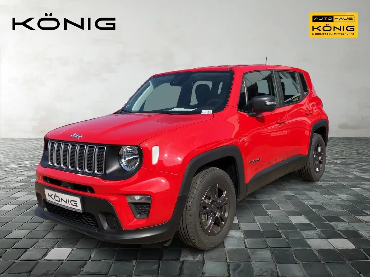 Jeep Renegade MY23 1.5 MHEV Longitude Automatik Rood - 1