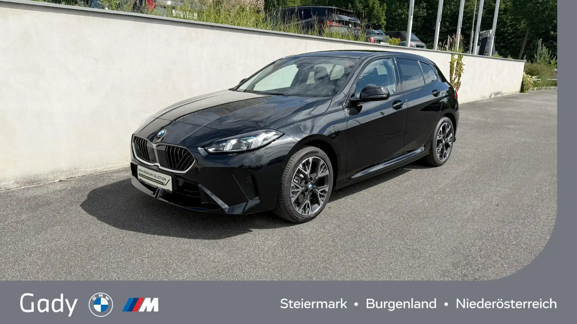BMW 118 d Schwarz - 1