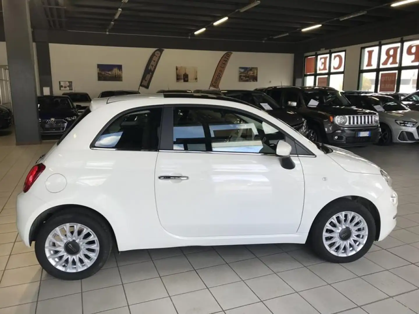 Fiat 500 1.0 Hybrid Dolcevita NEOPATENTATI Bianco - 2
