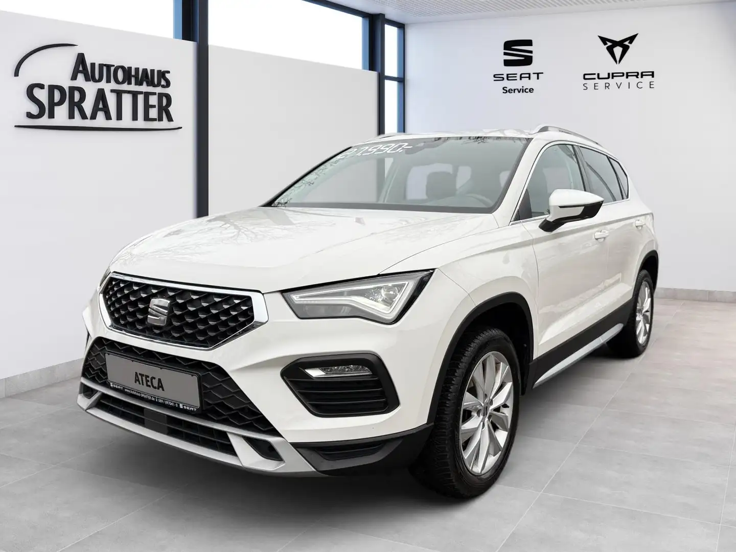 SEAT Ateca 1.5TSI DSG Xperience NAVI ACC Beats Kamera Weiß - 1