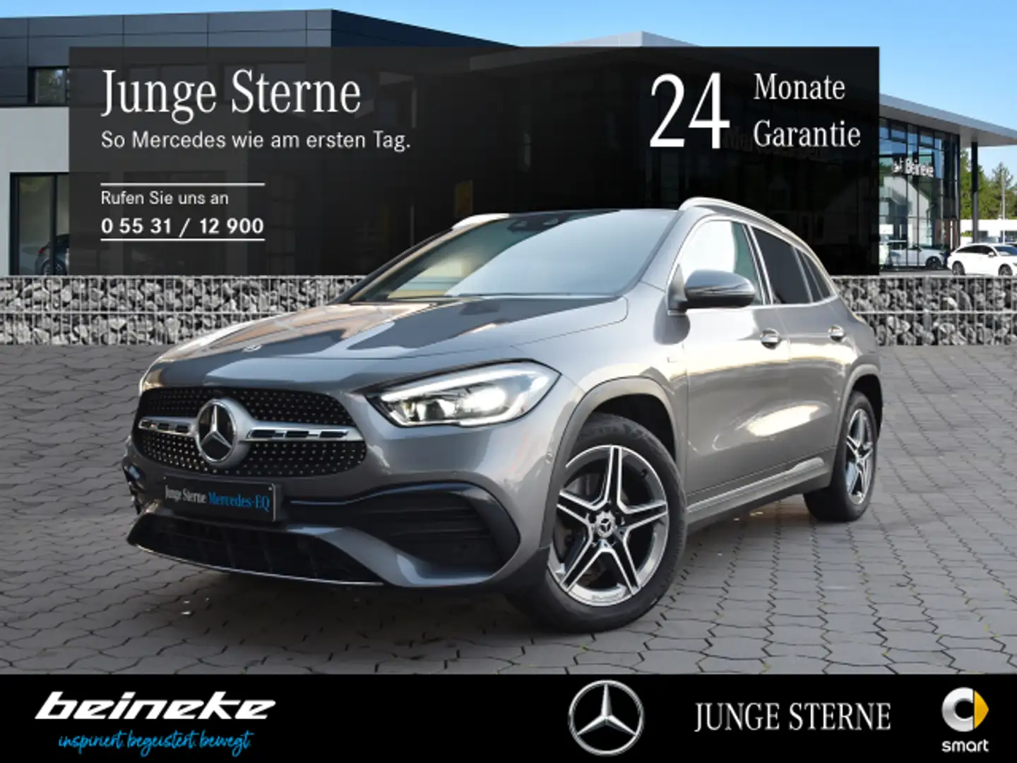 Mercedes-Benz GLA 250 GLA 250 e AMG MBUX Premium Multibeam RüKa Night Grau - 1