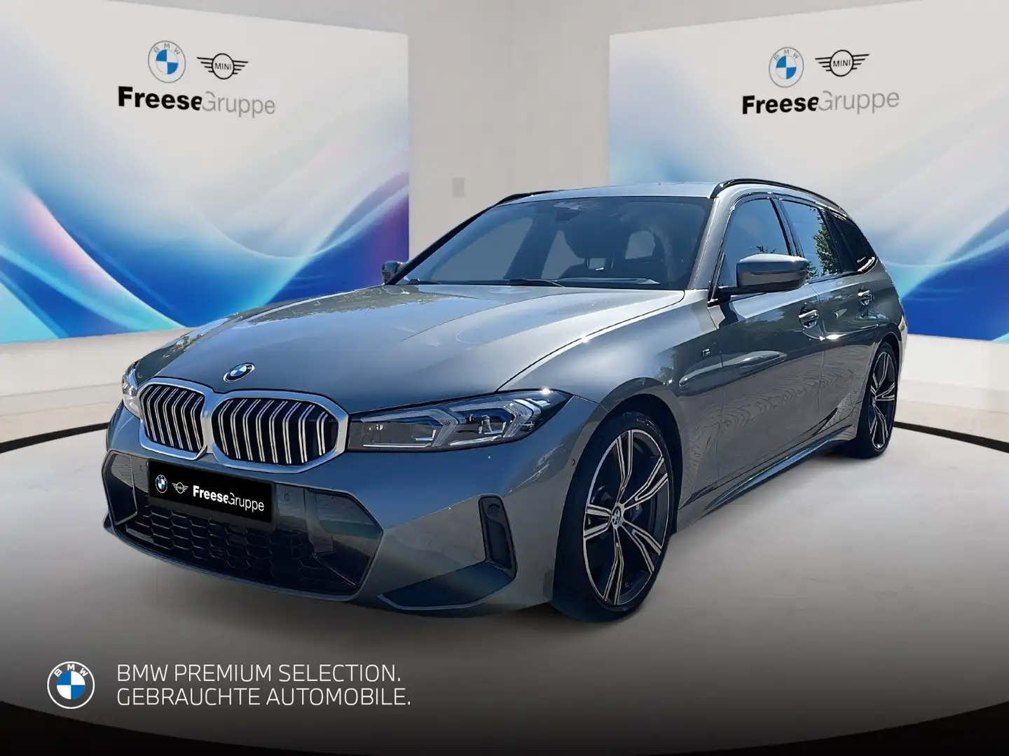 BMW 318 d Touring M Sportpaket Head-Up HiFi DAB LED Grau - 1