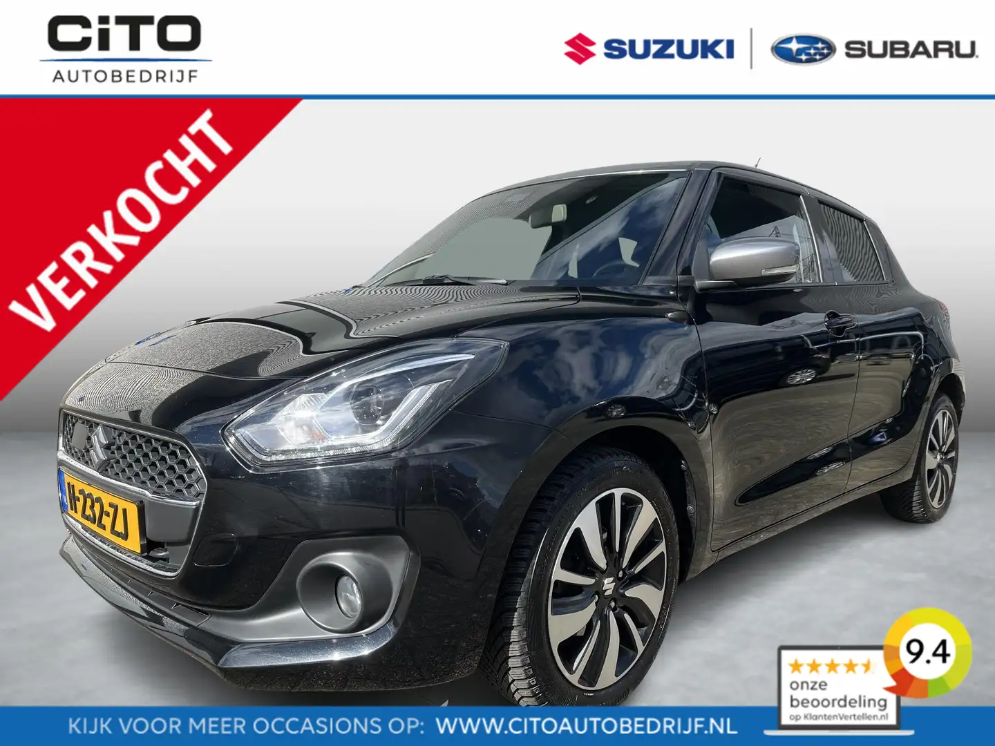 Suzuki Swift 1.2 Stijl CVT Automaat | All season banden | Apple Noir - 1