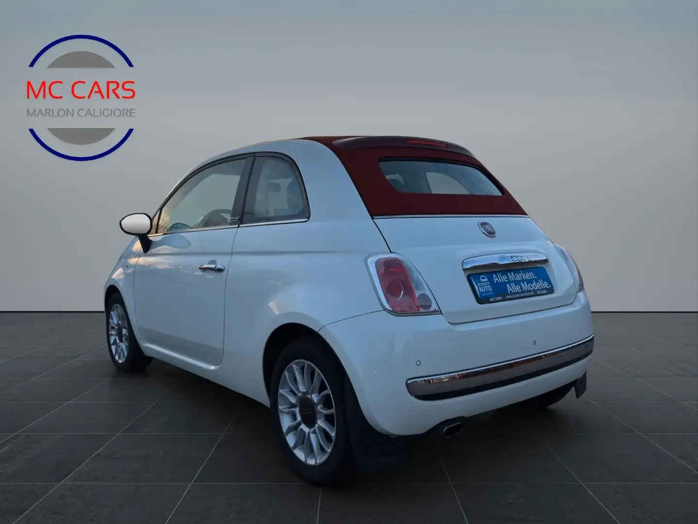 Fiat 500C Cabrio/Leder/PDC/Automatik Blanco - 2