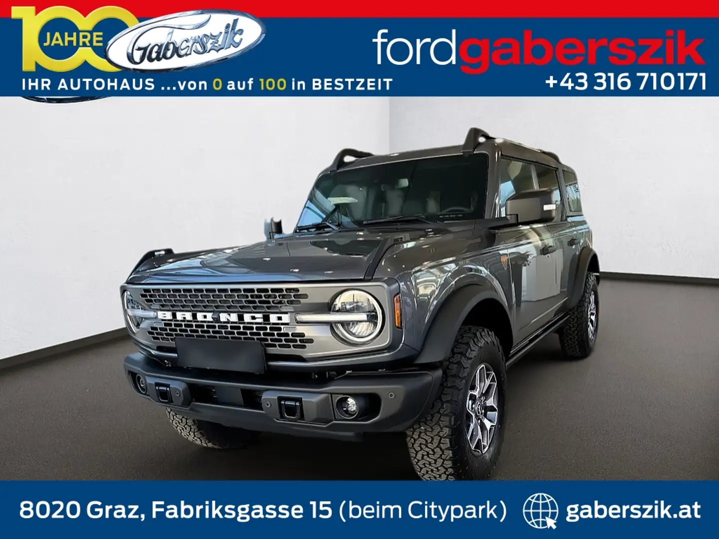 Ford Bronco Badlands Ecoboost V6 Aut. *VOLLAUSSTATTUNG* Szürke - 1