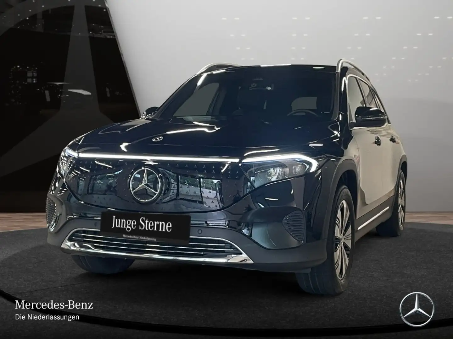 Mercedes-Benz EQB 300 4M PROG+ADVANCED+AHK+KAMERA+SPUR Zwart - 2