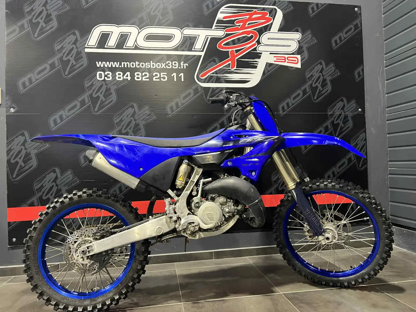 Yamaha YZ 125 Bleu - 1