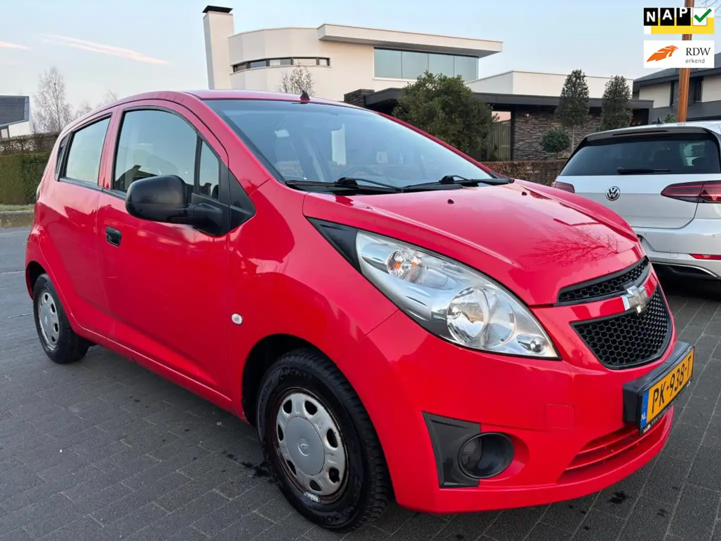 Chevrolet Spark 1.0 16V LE mooie auto nieuwe a.p.k. 3-2026 Piros - 1