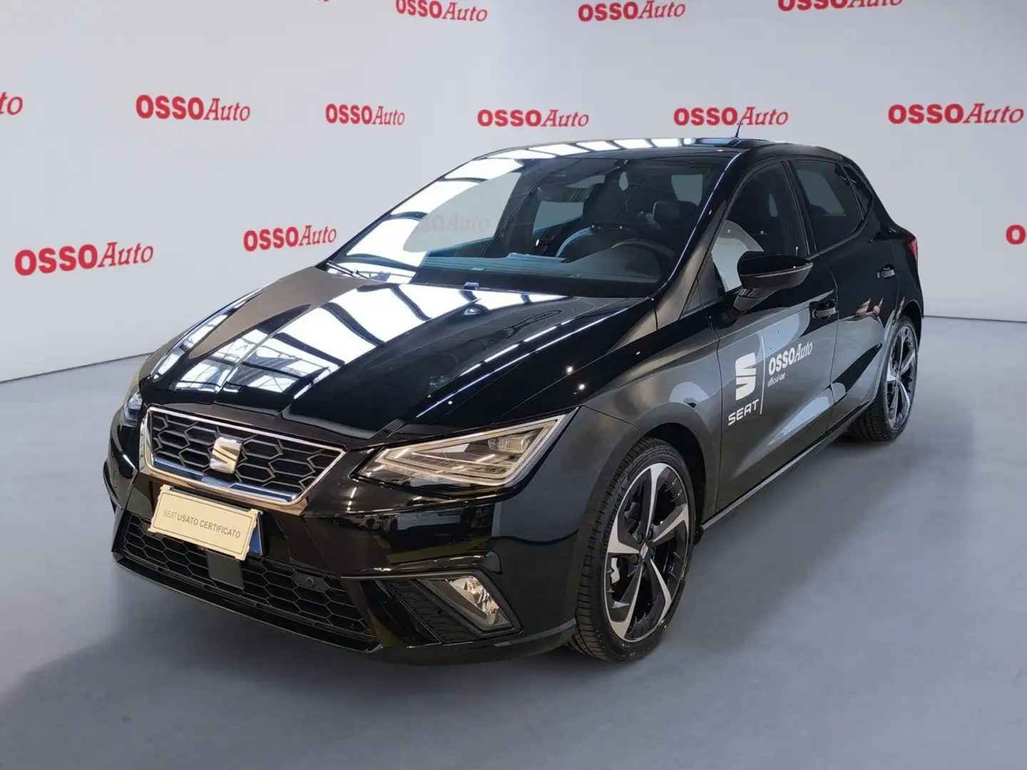 SEAT Ibiza 1.0 TSI 95 HP FR NEOPATENTATI Nero - 1