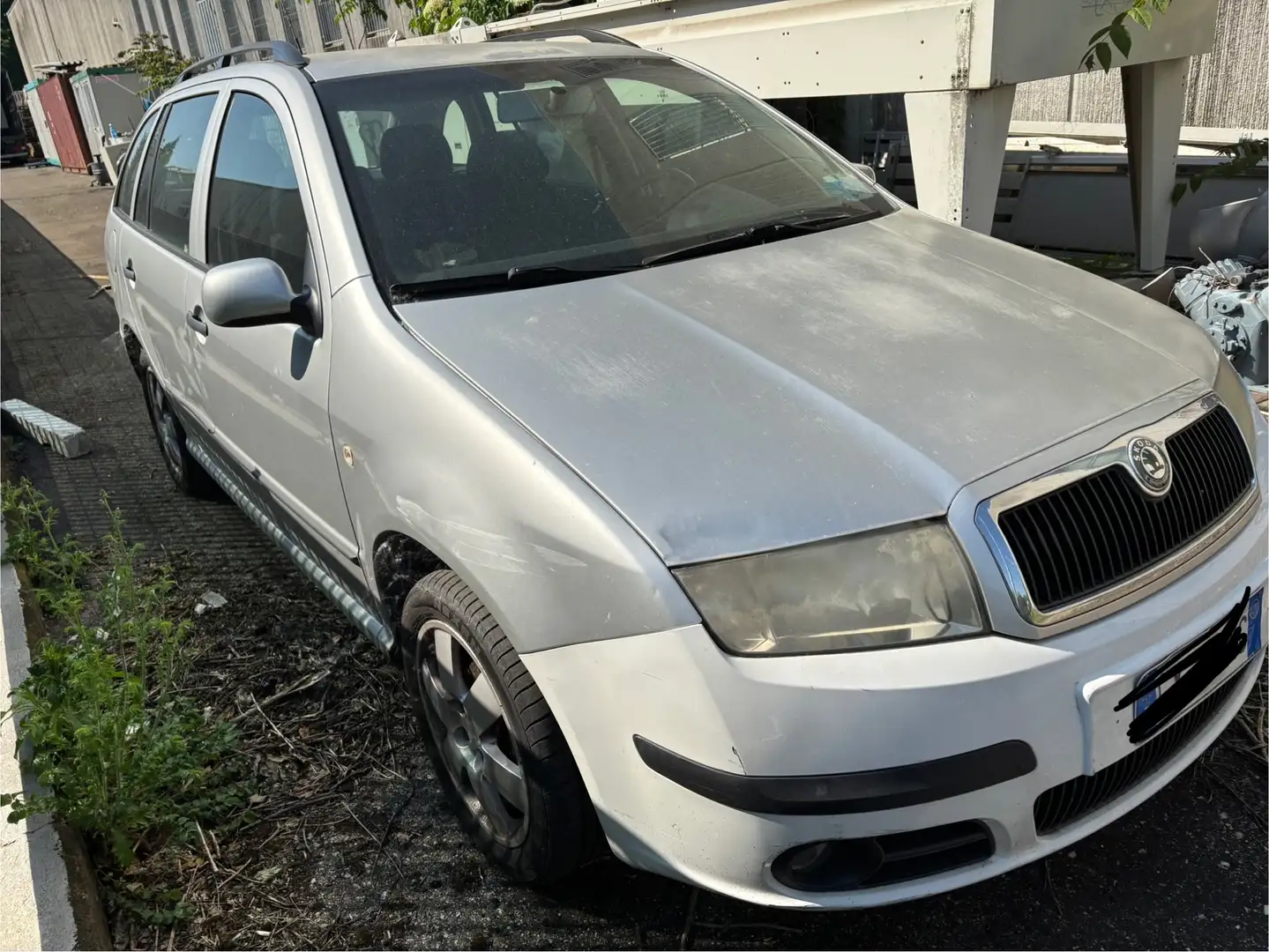Skoda Fabia Wagon 1.9 tdi Move (elegance) 101cv FL Gris - 1
