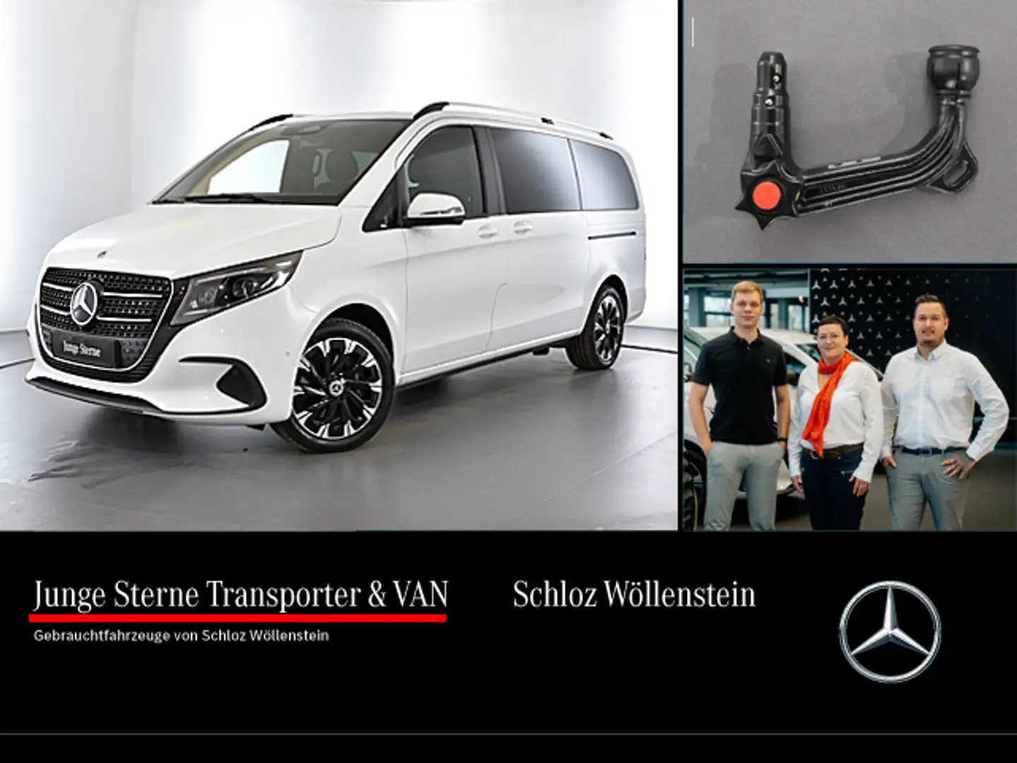 Mercedes-Benz V 250 STYLE 4x4 MBUX*MBeam*AHK*6xSitz*Android Alb - 1