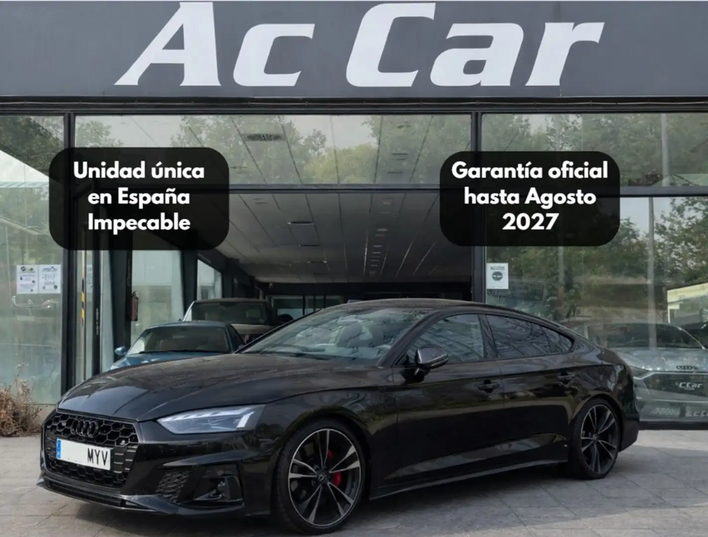 Audi A5 B.Line 45 TFSI quattro-ultra Sportback Noir - 1