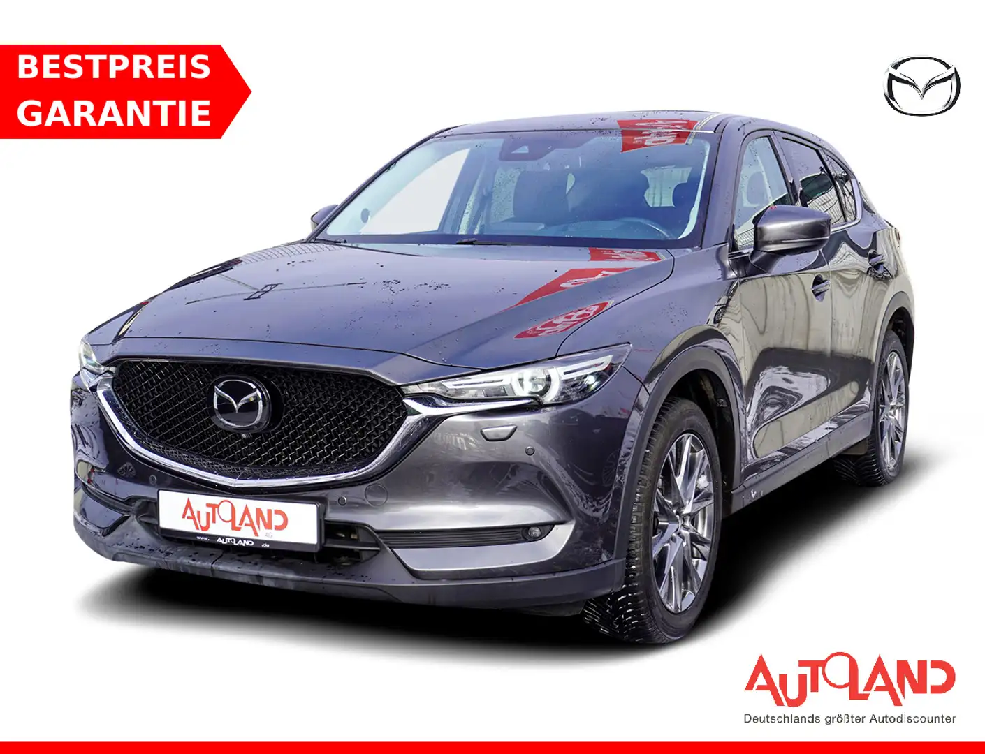 Mazda CX-5 2.5 2WD AHK 360° Keyless ACC Head-Up Bose Grau - 1