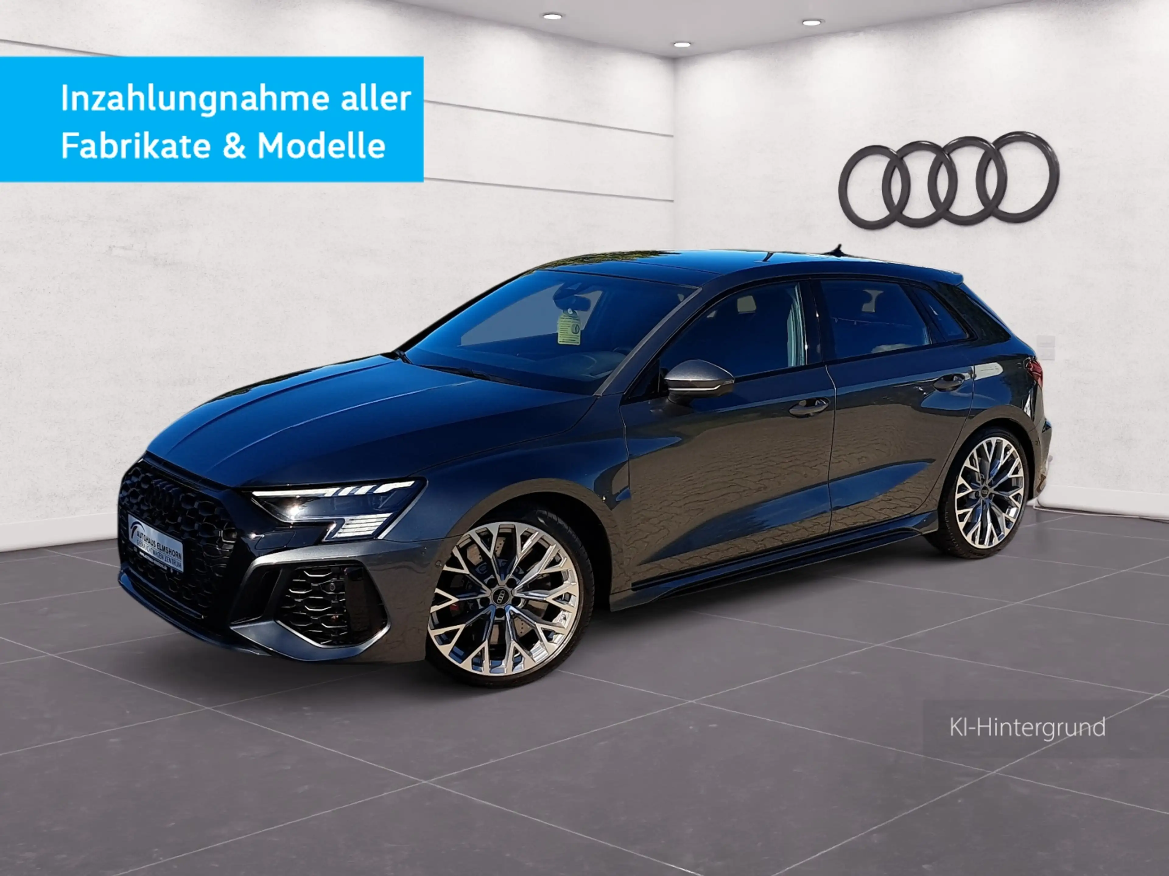 Audi RS3 Sportback quattro S tronic PANO SPORTABGAS NAV 4x — photo 2