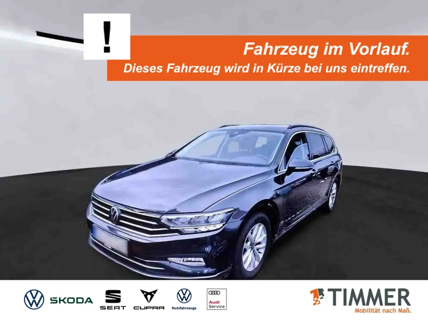 Volkswagen Passat Variant 2.0 TDI DSG BUSINESS +AHK +LED +ACC +RKAM +VIRTUA Grau - 1